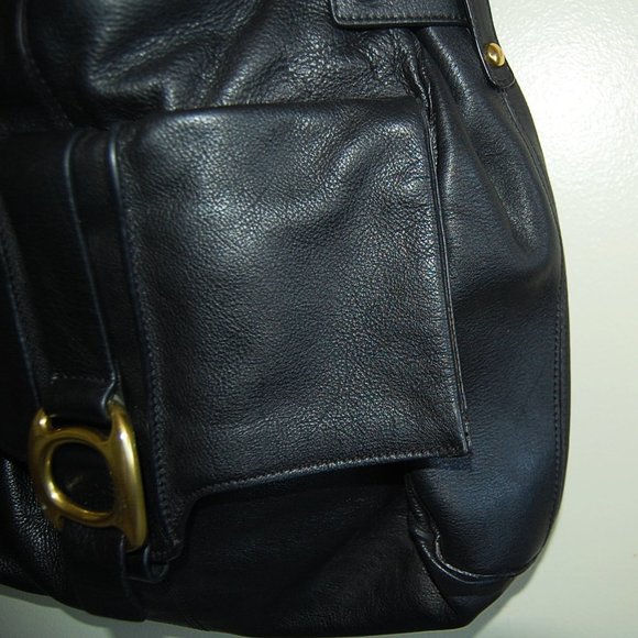 KOOBO Black leather Shoulder bag - Picture 3 of 11